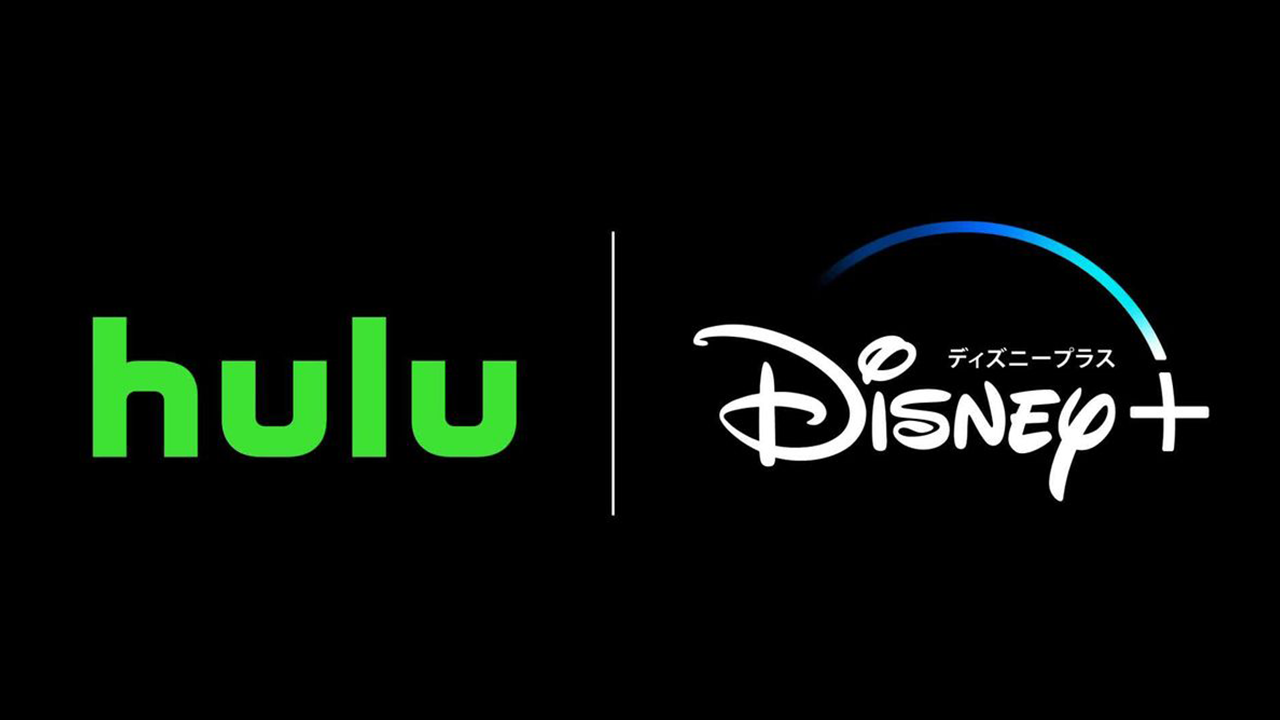 Hulu&disney+ロゴ